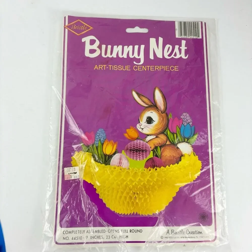 Vintage Easter Holiday Paper Decor